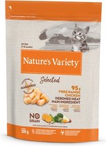 Natures variety selected kitten free range chicken kattenvoer 300 gr
