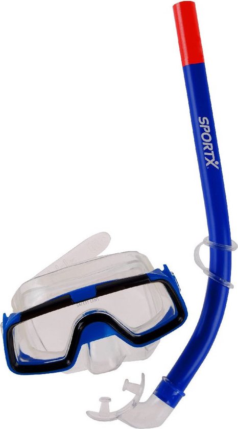 Foto: Fun feest party gadgets snorkelset kinderen blauw