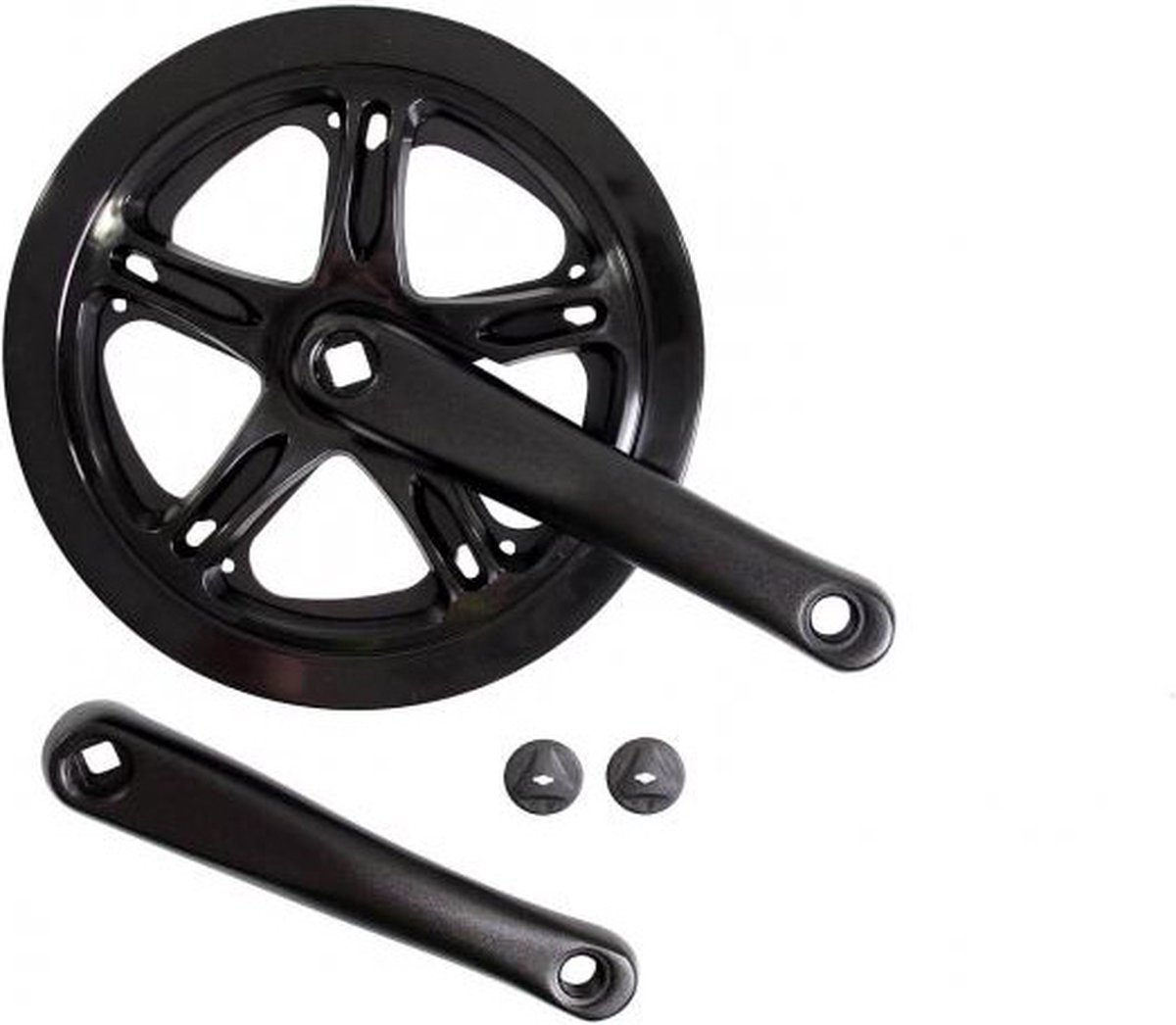 Mirage Crankstel 46t 170mm zwart