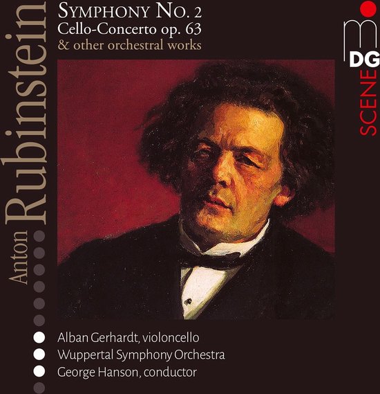 Alban Gerhardt, Wuppertal Symphony Orchestra, George Hanson - Rubinstein: Symphony No. 2 / Cello-Concerto Op. 63 & Other Orchestral Works (2 CD)