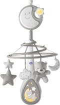 CHICCO 3 in 1 Muziekmobiel grijs - Boxmobiel - Baby Wieg Carrousel - Muziekhanger