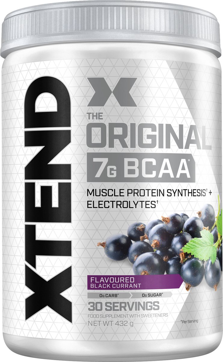 Goedkoopste Xtend BCAA 30servings Black Currant