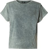 YESTA Hermina Jersey Shirt - Washed Grey - maat 3(52)