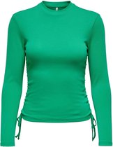 ONLY ONLAMY L/S RUCHING TOP JRS Dames T-shirt - Maat XL