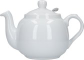 London Pottery Theepot Farmhouse 1,2 Liter Keramiek Wit
