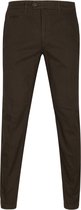 Brax - Everest Stretch Chino Bruin - Regular-fit - Chino Heren maat 56