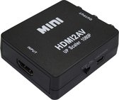 Convertisseur HDMI vers Composite - Full HD 60Hz - Zwart
