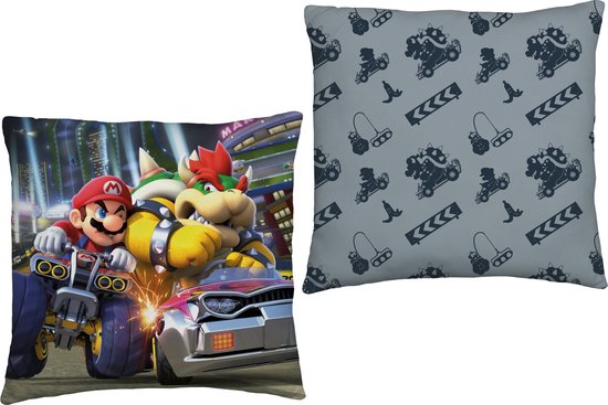 Super Mario Kussen Battle - 40 x 40 cm - Polyester