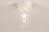 Lumidora Plafondlamp 74615 - E27 - Wit - Metaal - Buitenlamp - Badkamerlamp - IP65 - ⌀ 12 cm