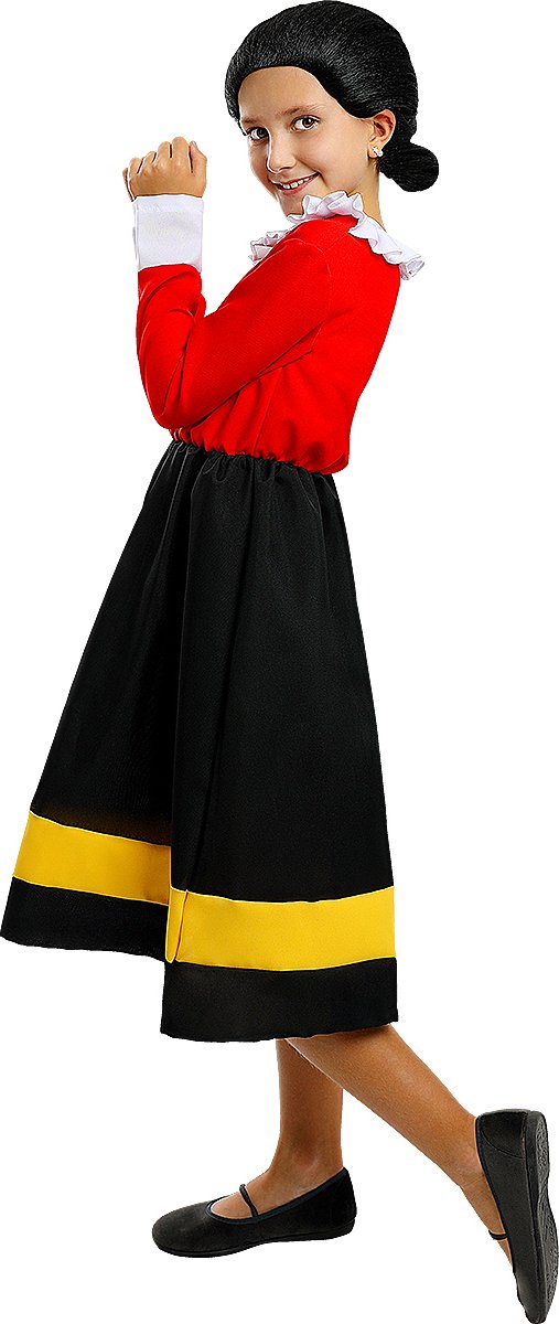 FUNIDELIA Olijfje Kostuum - Popeye - 5-6 jaar (110-122 cm)