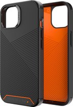 Gear4 Denali iPhone 13 Hoesje MagSafe - Stevige bescherming - Backcover case - MagSafe Magneet - Slim Case cover - Apple iPhone 13 6.1 inch hoes - Zwart | Zwart