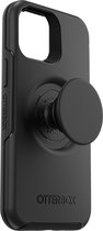 Otter+Pop Symmetry case voor Apple iPhone 12 / iPhone 12 Pro - Zwart