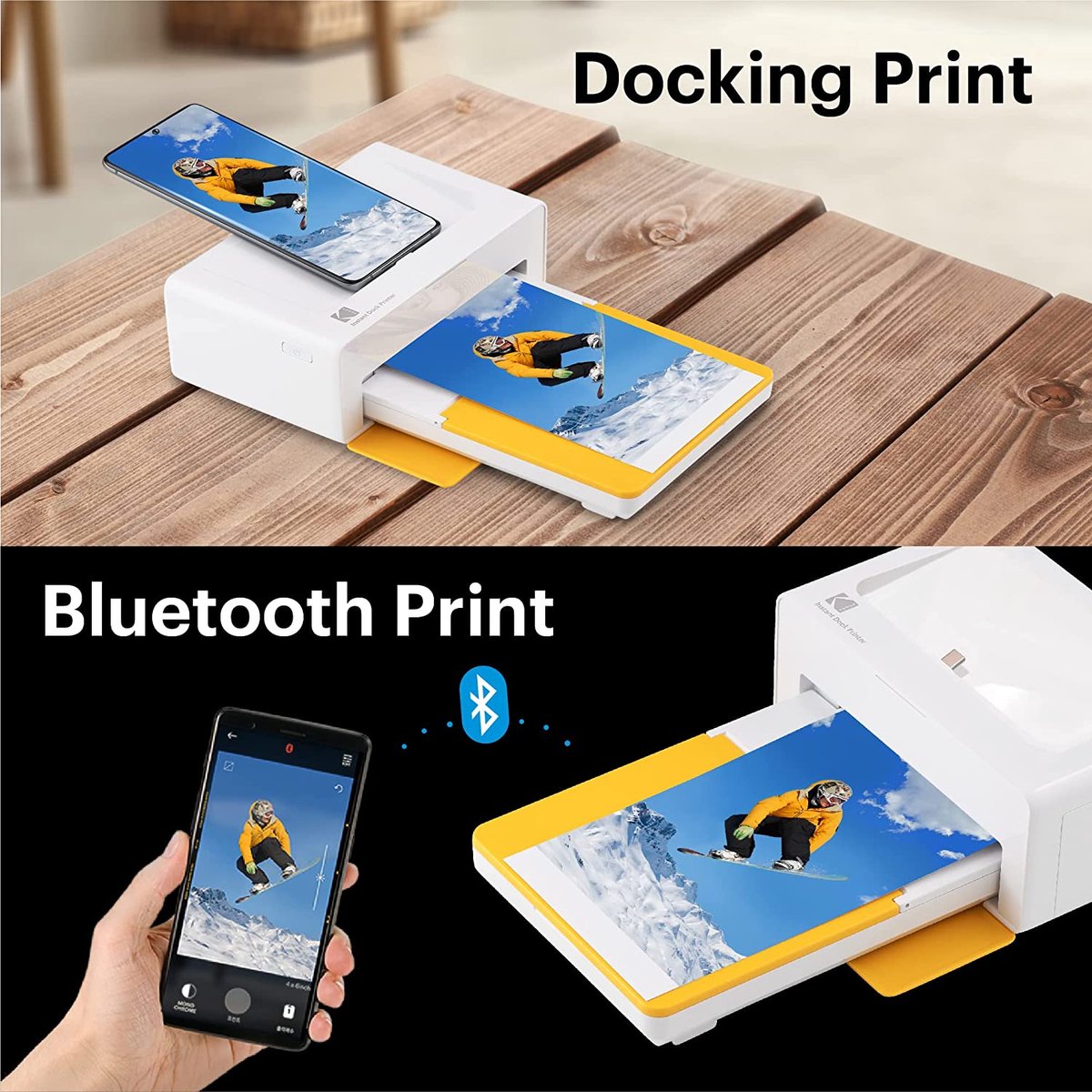 Kodak PD460 Point-and-Shoot - Mobiele Fotoprinter - Bluetooth - 10 x 15 cm thumbnail 3