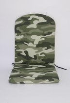 Madison Tuinstoelkussen Kuip hoog 96x45 cm Camouflage