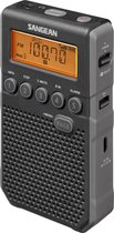 Sangean DT-800 - Pocket radio, AM/FM, Zwart