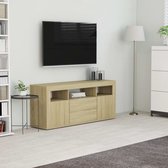 Decoways - Tv-meubel 120x30x50 cm spaanplaat sonoma eikenkleurig