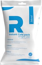 Révvi | Instant Cold Pack - Eenmalig Bruikbare Kompres - Icepack - bij Spieren Overbelasting - 280gr - Blauw - One size
