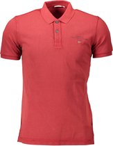 NAPAPIJRI Polo Shirt Short sleeves Men - 2XL / ROSSO