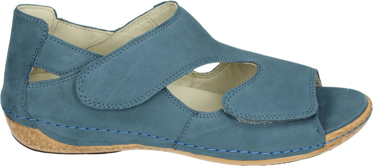 Waldlaufer 342024 Heliett Volwassenen Sandalen met hak Blauw