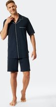 Schiesser – Fine Interlock – Pyjama – 176808 – Dark Blue - 50