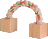 Trixie Flostouw Met 2 Houten Blokjes