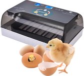 Broedmachine 12 eieren met ingebouwde schouwlamp, dagteller en timer