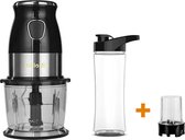 BrightWise®  3-In-1 Blender To Go - Portable Blender - Blender Smoothie Maker - Juicer Blender To Go - Mini Blender - Draagbare Blender - Mixers