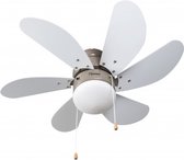 Bestron DC30T Plafond Ventilator met Verlichting