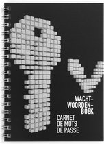 Kangaro K-59191001 Wachtwoordenboek Zwart Met 64 Bladzijde 105x147mm Spiraal