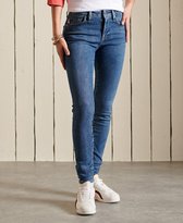 Superdry Mid Rise Skinny Jeans Blauw 30 / 32 Vrouw