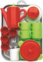Ecoiffier Servies met Dienblad 35-delig