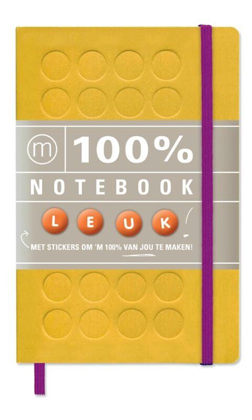 Cover van het boek '100% Notebook  / small yellow e'