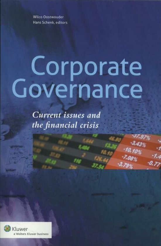 Corporate Governance: current issues and the financial crisi ... - cover