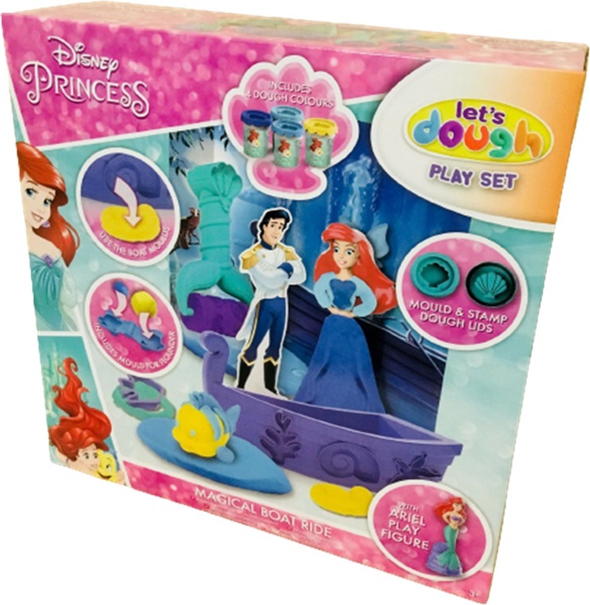 Disney Princess Ariel Argile Set La Petite Sirene Os Sebastian Bol Com