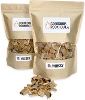 Whisky rooksnippers - 1 KG (4 liter)