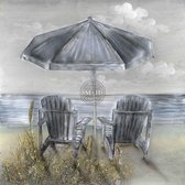 Olieverfschilderij 100x100cm