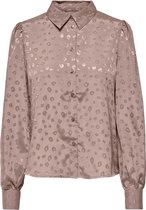 Jacqueline de Yong Blouse Jdydiffi L/s Shirt Wvn 15250037 Adobe Rose Dames Maat - W42