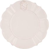 Servies Dinerbord Ø 27 cm Wit Aardewerk Rond Eetbord