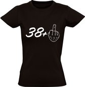 39 jaar Dames t-shirt | verjaardag | feest | cadeau | Zwart