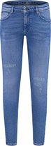 Purewhite - Dylan 805 Super Heren Skinny Fit   Jeans  - Blauw - Maat 31