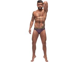 Male Power Avant-Garde - Verstrakkende Moonshine eggplant L/X