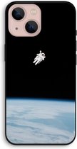 CaseCompany® - iPhone 13 hoesje - Alone in Space - 100% Biologisch Afbreekbaar - Duurzaam - Biodegradable Soft Case - Milieuvriendelijke Print op Achterkant - Zwarte Zijkanten - Bescherming O