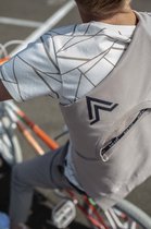 Levv jongens t-shirt Theo aop White Cream Geomatric
