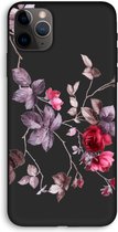 CaseCompany® - iPhone 11 Pro Max hoesje - Mooie bloemen - 100% Biologisch Afbreekbaar - Duurzaam - Biodegradable Soft Case - Milieuvriendelijke Print op Achterkant - Zwarte Zijkanten - Besche