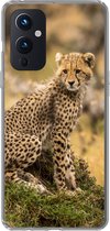 OnePlus 9 - Léopard - Forêt - Animal - Coque de téléphone en Siliconen