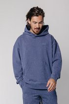 Colourful Rebel Uni Patch Enzyme Wash Hoodie - Maat L