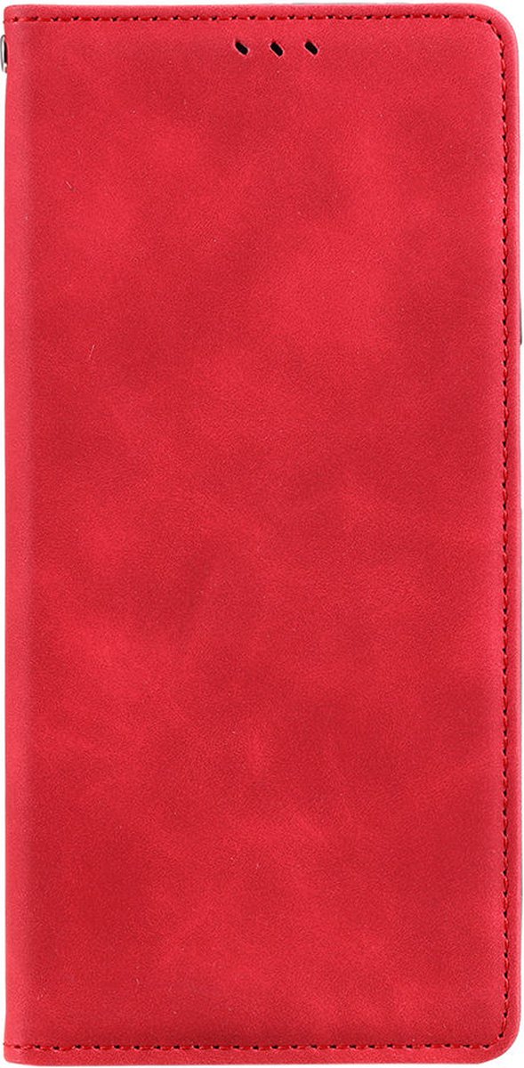 Shop4 - Samsung Galaxy A03s Hoesje - Book Case Cabello Rood