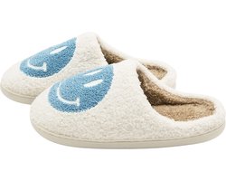 foto van JAXY Smiley Slippers -Maat 39-40 - Blauw