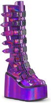 DemoniaCult - SWING-815 Plateau Laarzen - US 9 - 39 Shoes - Paars