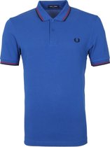 Fred Perry - Polo M3600 Mid Blue - M - Slim-fit